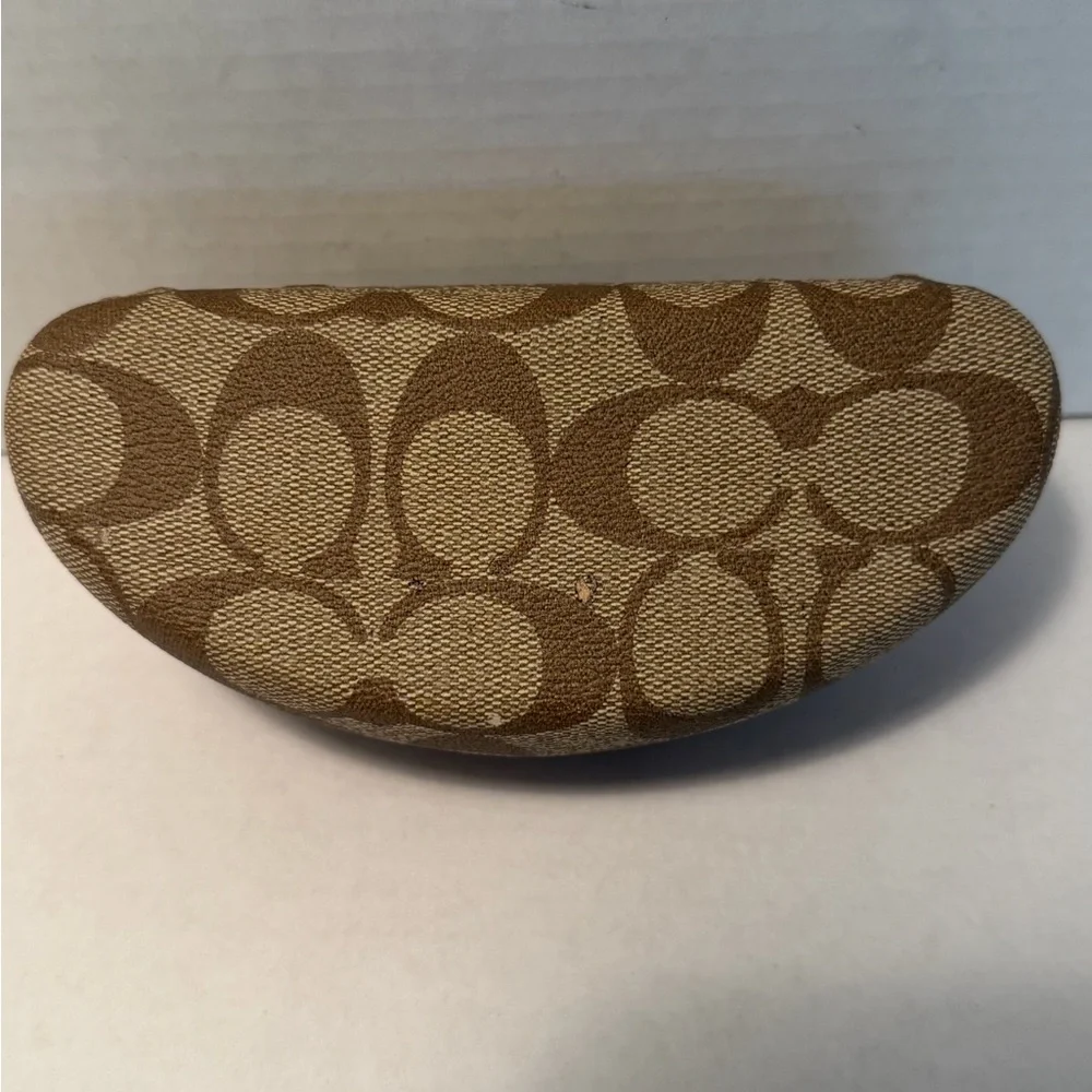 Large Coach Sunglass Case-Hard Shell - Picture 5 of 8